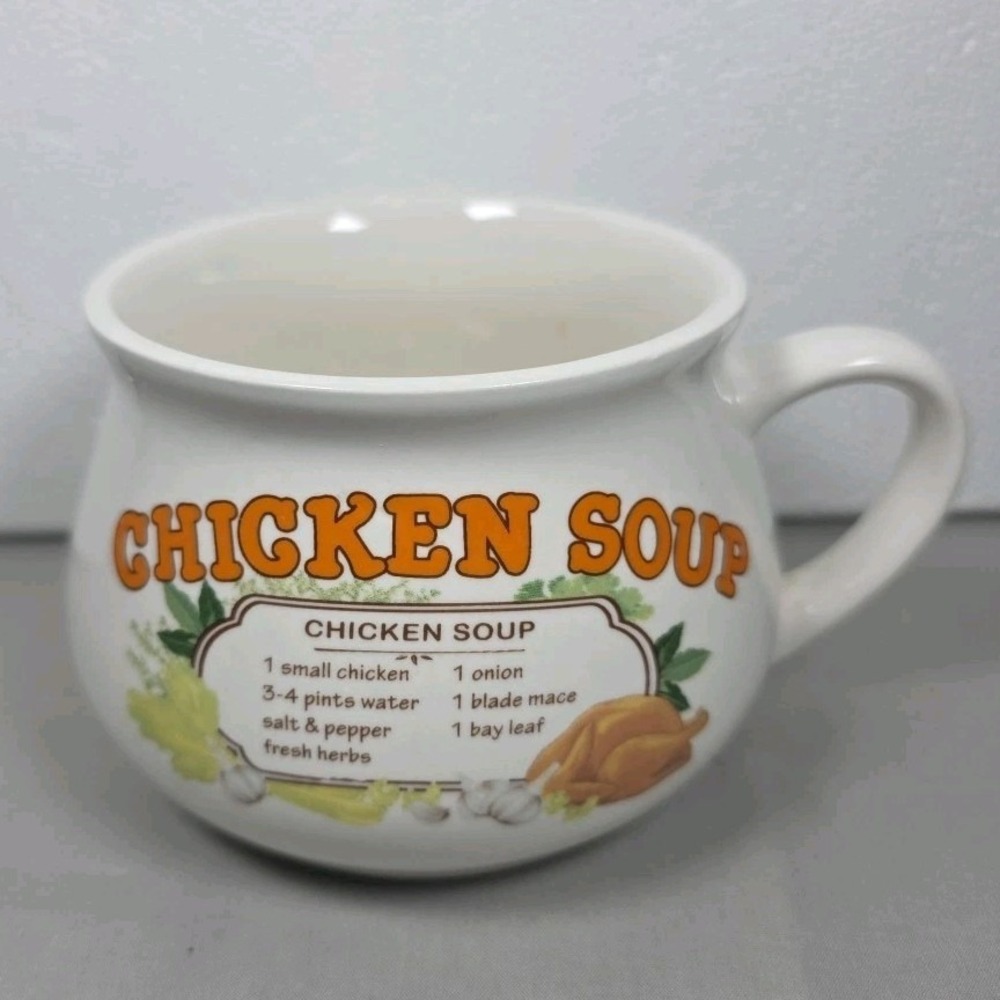 Chicken Soup‎ Recipe Mug Cup Bowl With handle DAT'L DO-IT, INC.